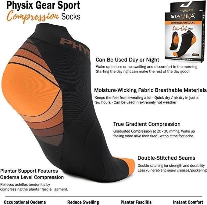 جوارب STAMINA الأمريكية الرياضية والطبية الأصلية – Compression Socks احترافية
جوارب ضغط رياضية عالية الجودة مصممة للراحة والأداء، مناسبة للجري والمشي والنادي والسفر والأنشطة اليومية.
تقنية ضغط 20-30mmHg لدعم القدم وتحسين الراحة أثناء الحركة.
المميزات والفوائد:
• تحسين الدورة الدموية وتنشيط القدم
• تقليل التعب والإرهاق أثناء المشي أو الرياضة
• المساعدة في تخفيف تورم القدم
• دعم وثبات لقوس القدم والكعب
• تقليل آلام القدم والإجهاد العضلي
• تساعد على سرعة الاستشفاء بعد التمارين
• خامة مريحة بتقنية امتصاص العرق والرطوبة
• تصميم بدون خياطة مزعجة لراحة أكبر
• حماية لمنطقة الكعب ووتر أخيل من الاحتكاك
• مناسبة للجري، المشي، النادي، السفر، الهايكنج وركوب الدراجات
• تصميم رياضي أنيق Low-Cut
• جودة عالية وخامة مرنة تتحمل الاستخدام اليومي
المقاس: L/XL
العبوة: زوجين داخل العلبة
اللون: أسود وبرتقالي
السعر  الباكيت١٠ الاف دينار يحتوي قطعتان


**إذا كنت صاحب هذا الإعلان وتريد حذفه لأي سبب، رجاءا أرسل رسالة إلى الدعم الفني**