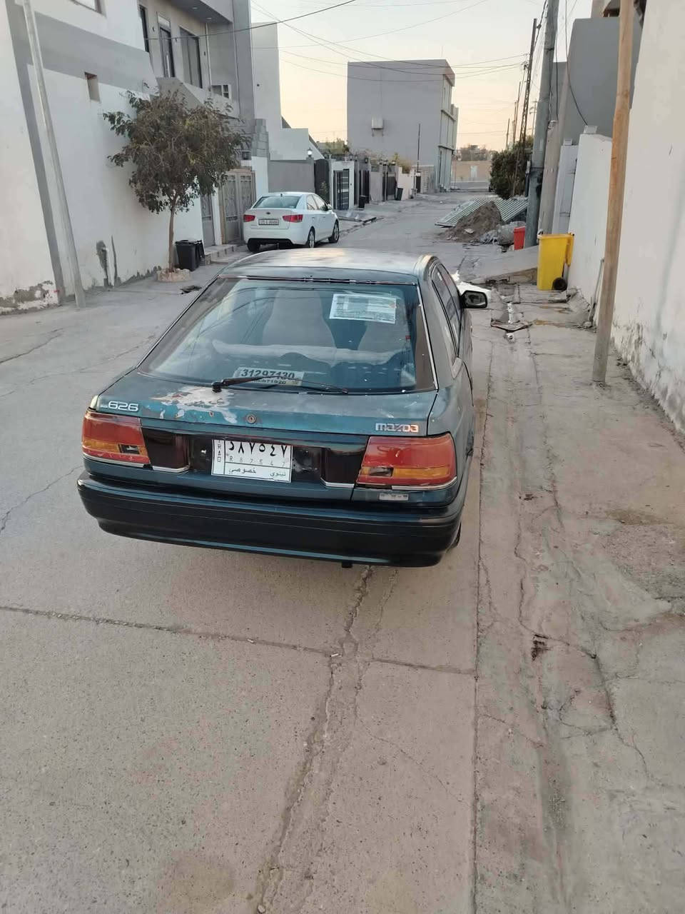 سلام عليكم ورحمه سياره مازدا ٦٢٦

شرط التحويل او الوكاله دفتر بنزين بي سياره جديد صدر جديد كير محرك بل شرط سياره نضيفه كل جسمه تشتغل تبيرد شغال صاحبها به كركوك السعر ١٥ وبي مجال قليل سياره جديده مابي ربع مصرف شراي خاير ***********
