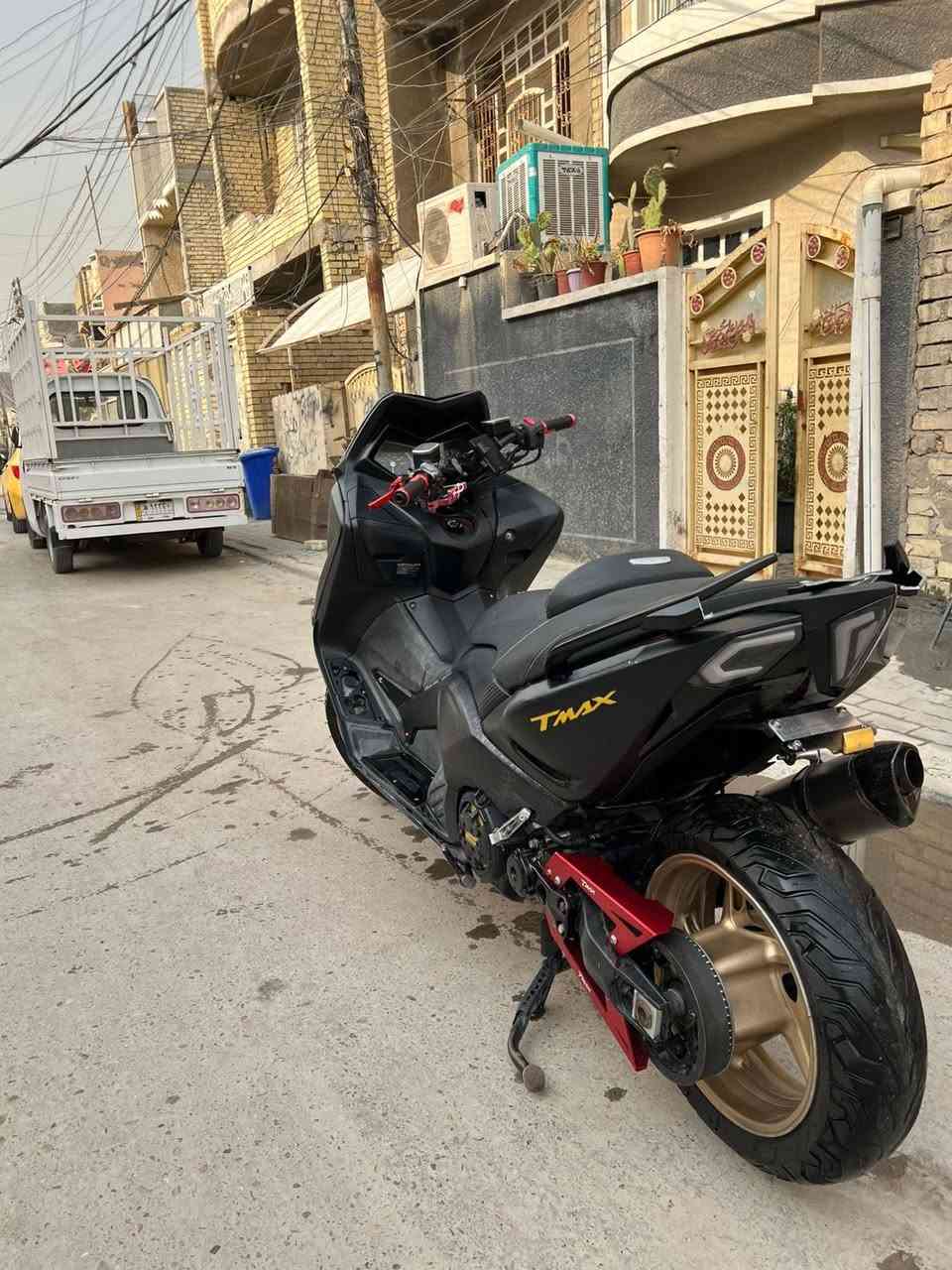 السلام عليكم
تي ماكس

TMAX 2015 530

دراجه كفاله عامه حالين عليه تغليف اسود 

بيهة مكينه هاون 🔥

كلجات امامي و خلفي و كلج دهن بواليني 

قايش داخلي و خارجي اصلي

اكزوز اكروبوفج صوت طرب 🔊

ماشيه 32 الف حقيقي 

سكيورتي شغال

بيهه منضومة زنون ابيض  اصلي 

دوسات رياضية 

تايرات جدد ثنينهن 

راديتر شديتلهه جديدة اصلية 

السعر 38 $$

مكان بغداد الشعب 

شراي يتصل ***********
