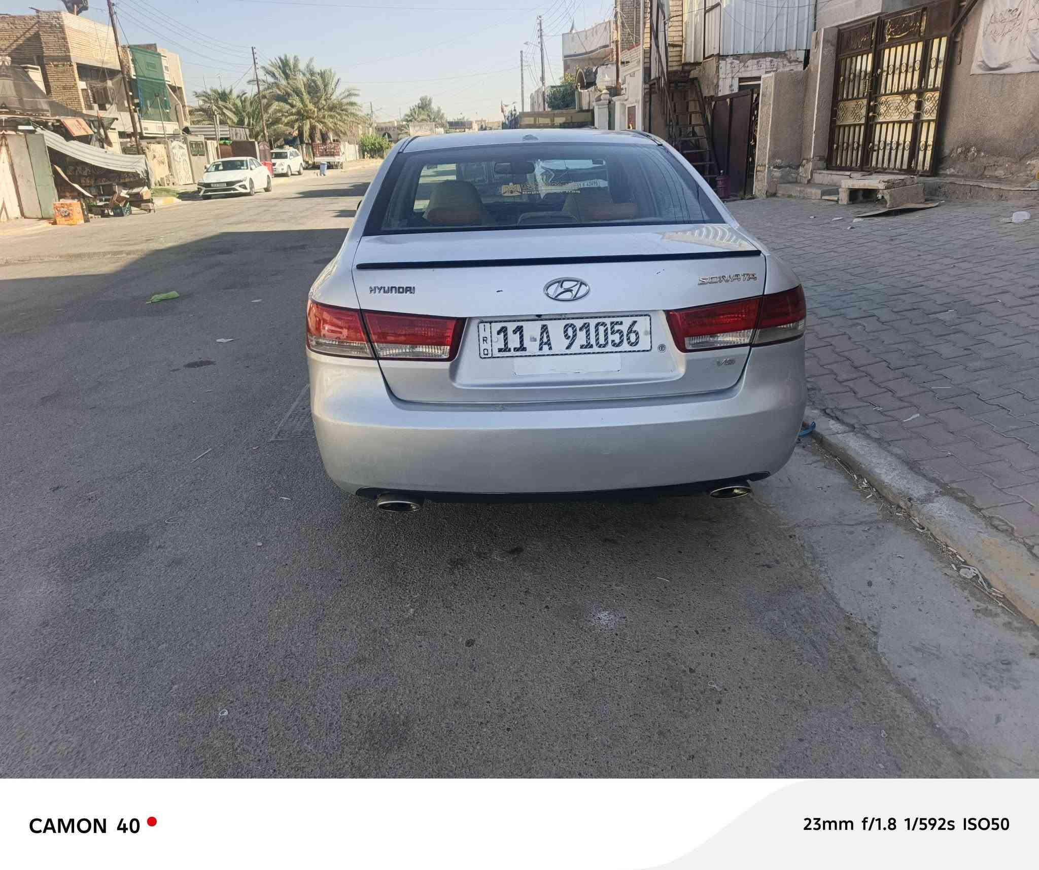 للبيع سوناتا موديل 2006✓ 77 جاهزه للاخير محرك سته بيها حزام تفاصيل *********** العنوان بغداد الحسينيه حجم محرك 6
