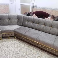 ديوان ١٢م • خشب عراقي ثقيل • دوشمة جديدة