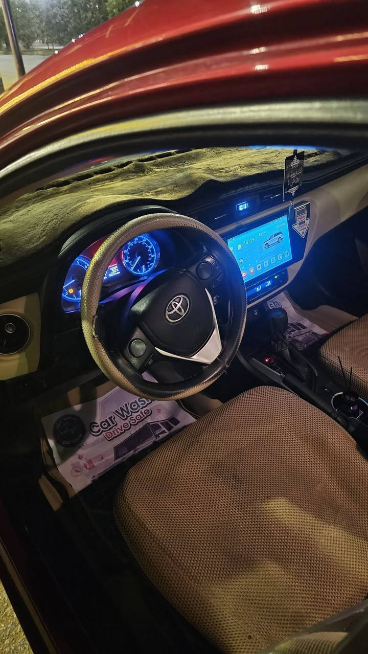 السلام وعليكم
السعر 145$ بيها مجال بسيط
وتساب ايضاً  ***********
كورلا LE 2019 للبيع
لون: ماروني 
بدون ايرباك صور الضرر موجود سياره بدون صبغ فقط 4 اصابع في الصندوك بضهر الرقم 
كير محرك بشرط جديد
صدره يخبل ع وضع الشركه
رقم اربيل
تبريد + تدفئه فول 
كاميرا
تحكم ستيرن
ماشية93 ميل
حادثها موضح بصوره
