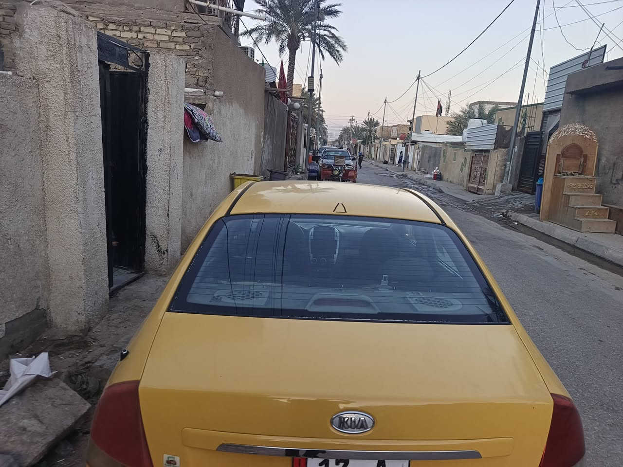 السلام عليكم سياره سبكترا موديل 9وارد امريكي حادثه جاملغ الخلفي بس الهلال مالته +محرك وكيير خير من الله  مصفره هيئه وغرامات السياره باسمي رقم نكليزي  مكان كربلاء ***********
