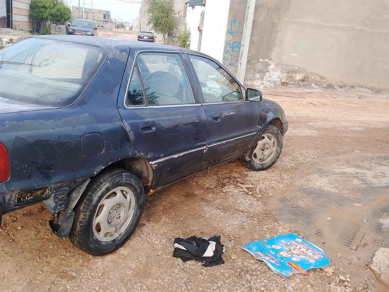 البيع النتره دمعه موديل 95سنويه لا 28سياره بلاديه لاضربه لا معجون بلاديه فرممات وحصيره جدد بلاديات سياره كير اوتماتيك كير خير من الله مكينه بدايه تبخير يرادلهه دعاميات وصبغ فقط كهرباءيات كلهه شغاله ***********مكان ديالى بعقوبه
