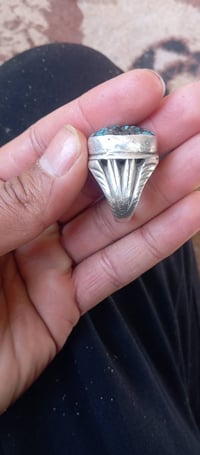 فضة يدوية • فيروز طبيعي • الديوانية