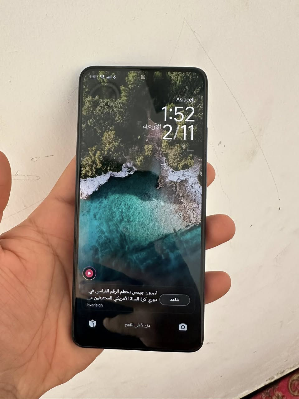 السلام عليكم للبيع موبايل poco x4 pro 5G      ذاكره 256
استعمال فقط اتصال يعني ما متعوب الجهاز كلش جديد الله شاهد 

للاستفسار *********** واتساب 

#بغداد
