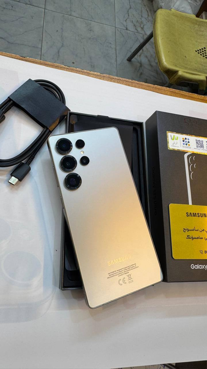 سامسونك كلكسي S25
Ultra ذاكرة 512 الذاكرة الجبيرة 
نضافة 100‎%‎
فقط مفتوح من الكارتون 
ضمان سنة شركة الوطني 
ضمان سنة كارت الشاشة
الاصلي مال وكالة 
     كامل ملحقات الاصلية
لا تخليه يفوتك نصيحة
***********
العنوان : العماره قطاع 28 شارع السوك مجاور عوينات الكرار مركز الشمس 
من تروح للمحل كول من طرف زهراء ♥️
