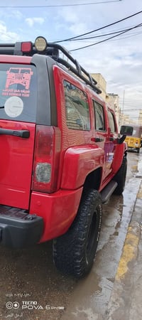 همر h3  موديل 2007  رقم بغداد الدولي جديد  نضيفه جدا السياره  صدر امام...