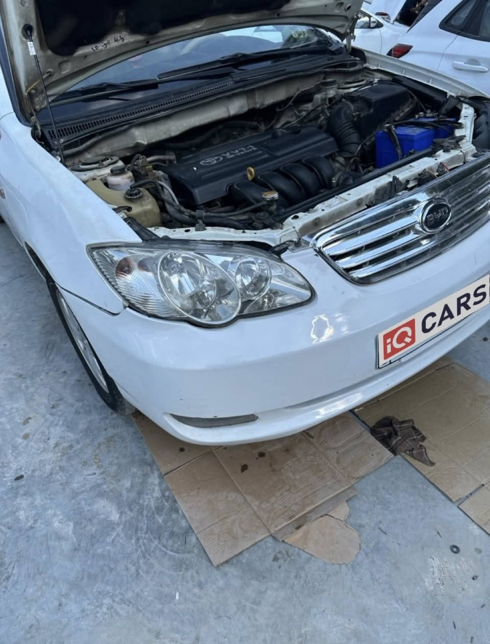 سياره BYD F3 موديل 2013 سياره مابيه اي حادث كير ومكينه وعقل وضفيره وتبريد كورلا سياره بيه كم طخه طخات بسيطه متصلحه ع الحار سياره مابيه اي حادث سنويه جديده تخم تايرات جديد  بس يحتاجله صبغ  سعر 72 ورقه وبيه مجال مكينه (كورلا 1800) كير و مكينه جديدات مكفولات رقمها بغداد

***********
