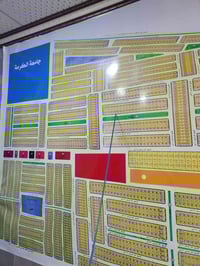 قطعه ارض للبيع في التوزيع الجديد ٦٩    الموقع، طريق بغداد الفلوجة القد...