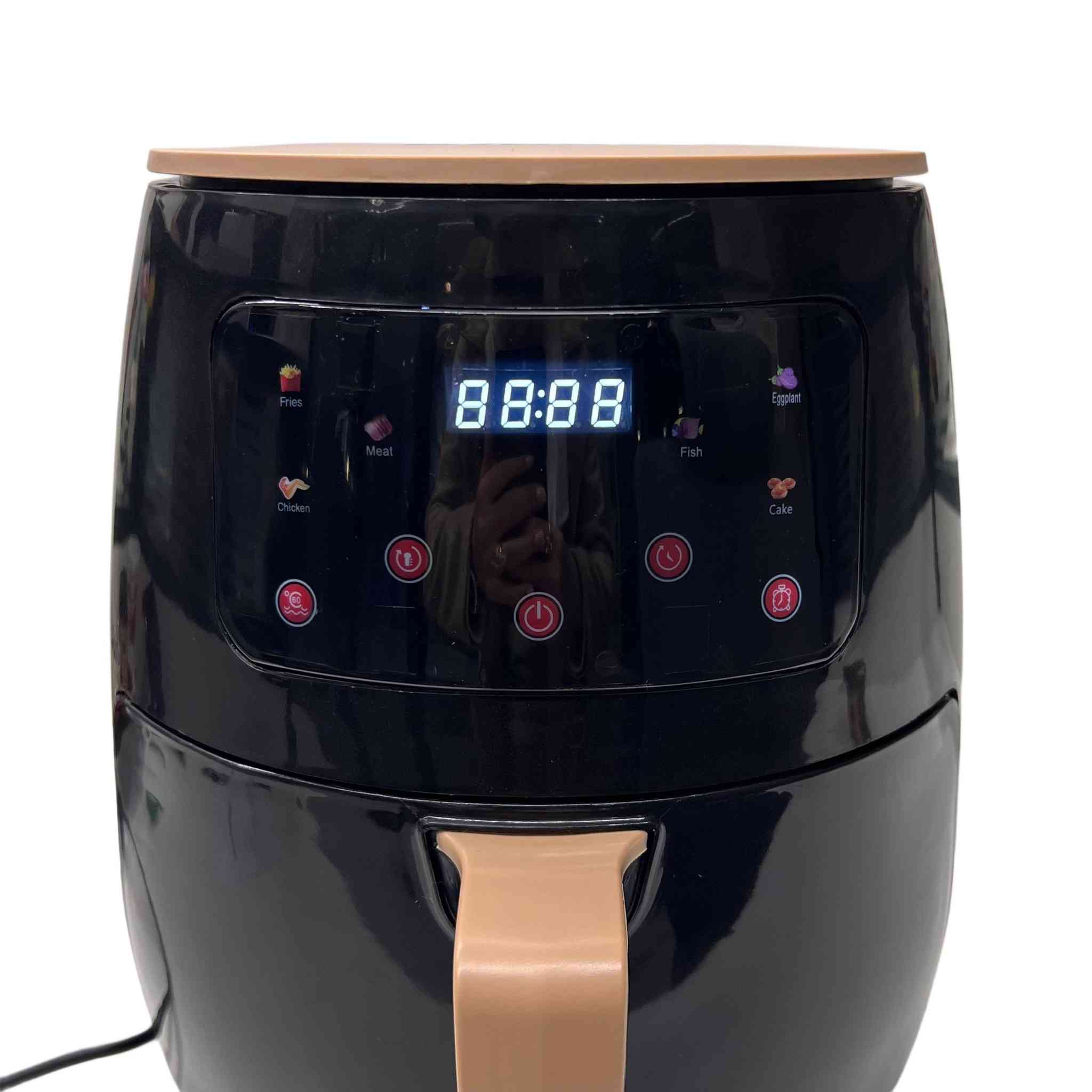 ✨ طعام أكثر… صحة أكبر… مع Bihart Air Fryer 8L – 2400W  
> 🍟 بطاطس مقرمشة، 🍗 دجاج مشوي، 🥦 خضار صحية… كلها بلمسة واحدة!  
>  
> اختر القوة والسعة… اختر Bihart.  
السعر ٣٧ ألف 
للحجز وات ساب ***********
Bihart #قلايةهوائية #بدونزيت #طعامصحي #سعةكبيرة #مطبخ_عصري
