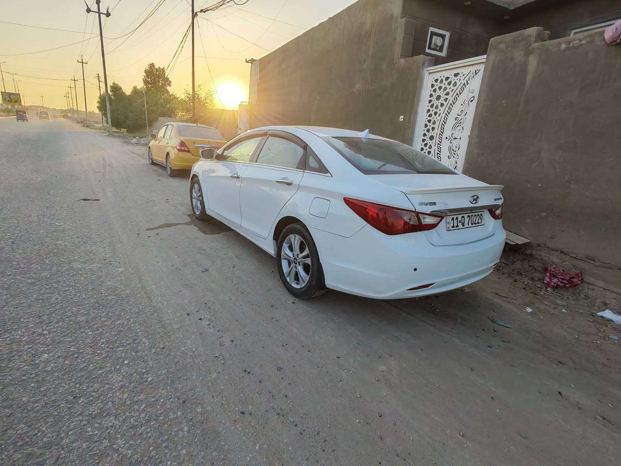 سوناتا 2012 خليجي الشركة العامة
رقم بغداد نكليزي تحويل مباشر محرك 2400
مري شفط تبريد قطعتين تحكم استيرن وشفتات
خمسة ويل كب كروم شاشه وكامرة دوارة حساس خلفي
محرك كير تبريد حدادية تخم تاير جاهزة
السيارة بيها خمس قطع صبغ بدن حادث
شواصي وتكم وقمارة كفالة السعر 95
مكاني بابل قضاء القاسم

***********
