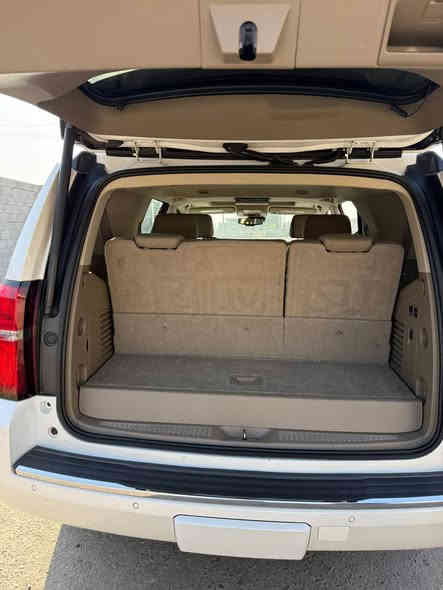 السلام عليكم تاهو برمير 2019 ماشية 156,471 كم  وارد أمريكي 
المواصفات 

بصمة 

تبريد وتدفئه المقاعد 

خزن مقاعد

دخول ذكي 

تشغيل عن بعد 

المرأه الجانبية كهربائية 

صندوق كهربائي

فتحة سقف كهربائية 

شاشة وسطية 

شاشة خلفية 

كامرة خلفية 

رادار 

حساسات أمامية وخلفية 

تنبيه من تصادم 

وهواي مواصفات البرمير معروف مواصفاتة 

اي ستفسار تفضل خاص 

رقمي ***********
