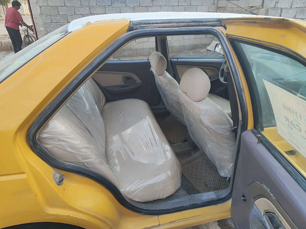 السلام عليكم بيجو لميس للبيع موديل 16 مصفره هيئه ومرور بسمي تحويل ثاني يوم سياره نضيفه مال جناي مامشتغله تكسي مكينه كير خير من الله تخم تاير مكاني بغداد الحسينيه المعامل ***********
