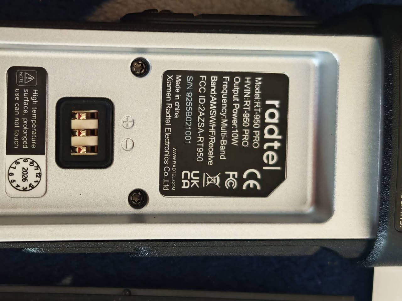 جديد 70 الف
Radtel RT 950 Pro
ما عندي توصيل


**إذا كنت صاحب هذا الإعلان وتريد حذفه لأي سبب، رجاءا أرسل رسالة إلى الدعم الفني**