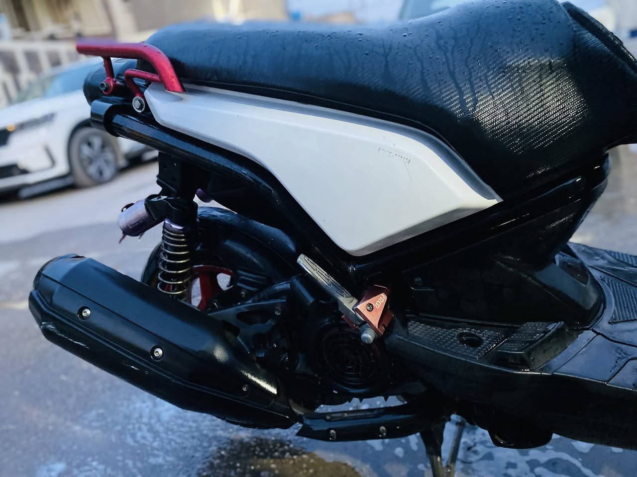 للبيع كفالة عامة ما صارلها هواي من نازله دراجة شلعه ومعدل خير من الله بلادية برغي ما مفتوح دراجة 2015
ستيرن رياضي 
طلاعات كرزيه
كلجات امامي خلفي رياضيات اصليات
دبلات خلفيه رياضيه 
ذيلها وقبق كلجات  موجودات 
سعر1150 وبيها مجال واتساب ***********
