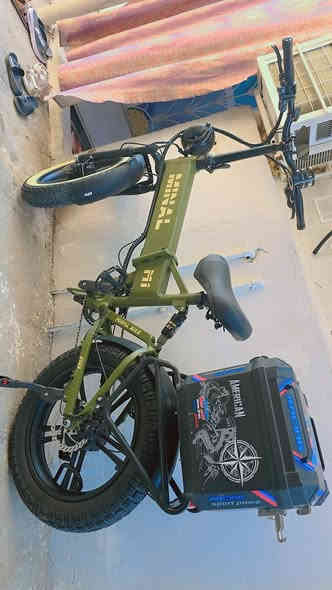 السلام عليكم
. ماركة MINAL
موديل M1 pro   
دبل ماطور بطارية ٢٠ امبير
ماطور امامي 1000W
وماطور خلفي 1000W
تكدر تتحكم كل واحد على حده
سرعة الدراجة 50k
اقل شي تمشيك مع المساعد 50كيلو
بطارية ليثيوم داخلية 20A
دراجة قابلة للطي 
دبل خلفي ودبلين اماميات
تتحمل وزن 200 كيلو تشيل
بريكات دهن هايدروليك دسكات 
ومكينة وكيل 9 نمر من شيموني
للعلم دراجة شحن حصرا امريكي الصنع
للبيع مكانه بغداد كريعات اوكاظمية
مكفوله من كل شي
السعر 1400000
بيه مجال جدا بسيط
***********
***********
