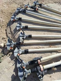 مرشات ماء ١٢ • تقسيم ثلاثي ٦ • سدادات ٣