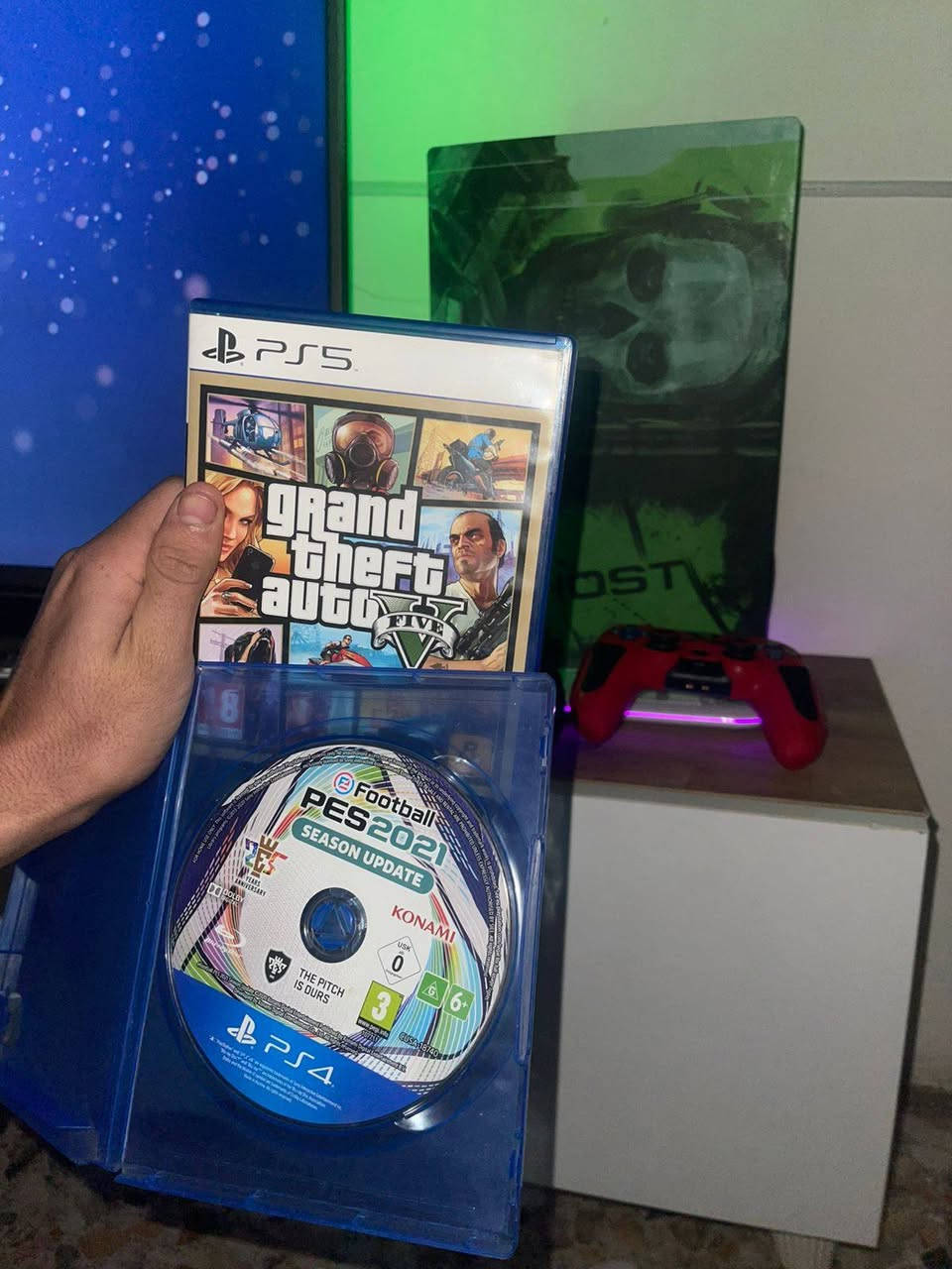 سلام عليكم بلي ستيشن 5 للبيع 

كامل ملحقات كارتون مع جوستك عدد ثنين اصلي مع ستاند RGB مع اقراص عدد ثنين مع كفر الجهاز الأصلي الأبيض مع اشتراك 3 اشهر بلاس الفاخر 🔥🔥🔥🔥 

عنوان الكمالية *********** للاستفسار
