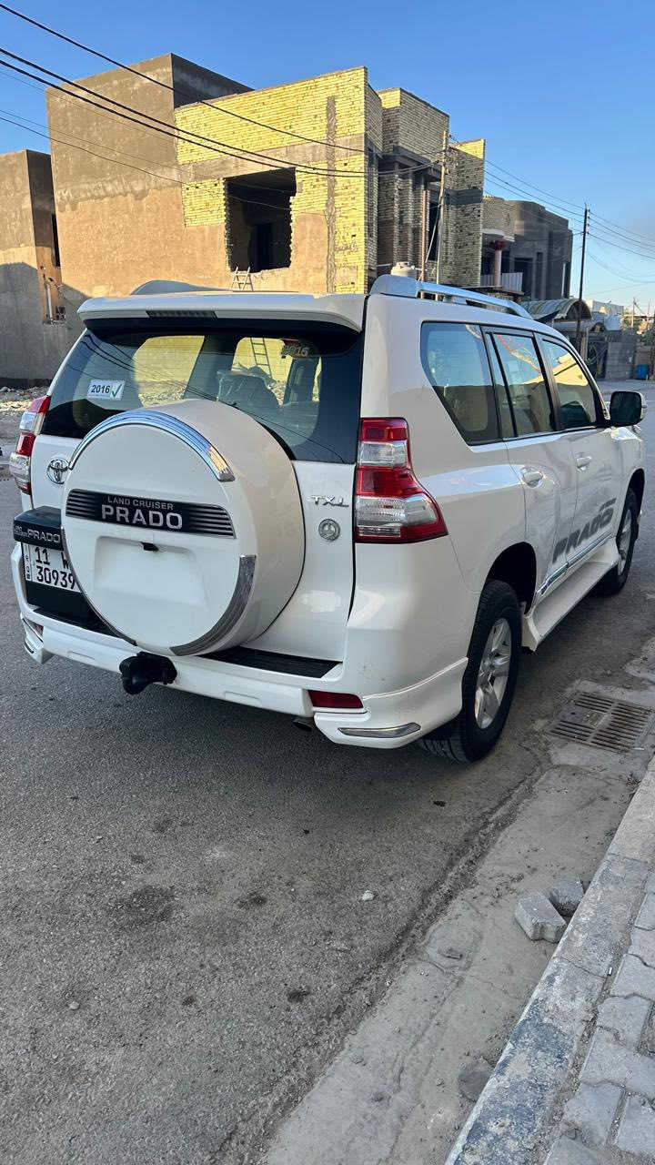 السلام عليكم 
برادو ٢٠١٦ كفاله عامة سياره جديدة كلش 
مكينه 6 سلندر
ماشية ٨٣
رقم بغداد بسمي تحويل ثاني يوم 
تخم تاير جديد  
حداديه جديده 
المكان :البصرة قضاء المدينة 
الرقم :***********
السعر :٣٥٨
