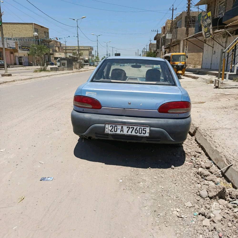 سياره مسيبوبوشي ميراج 1994 تك باب كير عادي كير محرك مكفولات غرفته نضيفه الكشر شوفة عين رقمه ديالى مكاني بغداد سبع البور***********