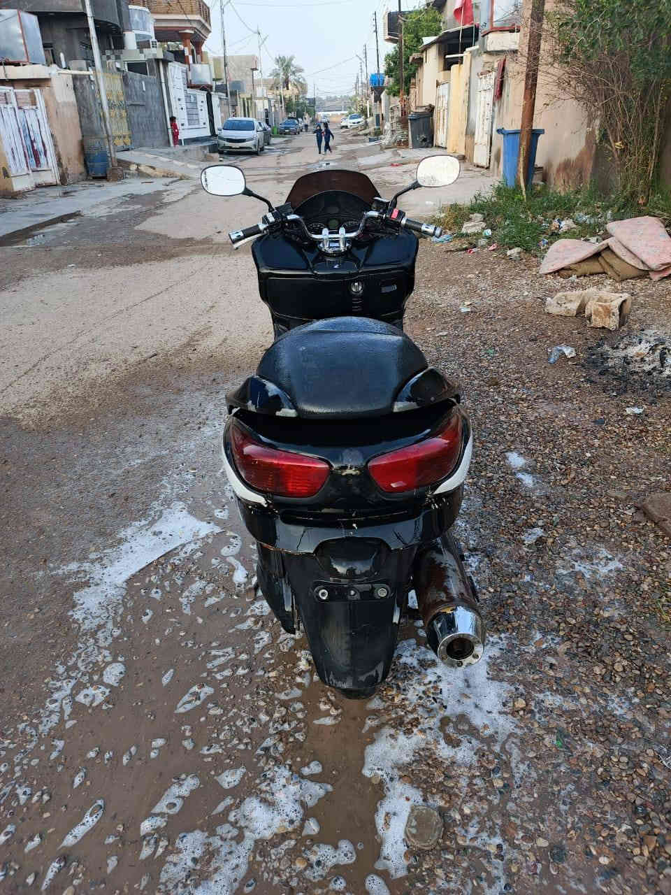 السلام عليكم ورحمه الله وبركاته دراجه فورزا للبيع 0 9 دراجه حلوه ونظيفه مكينه نشيطه وما مفتوحه السعر مليون وبيها مجال للطيبين رقم الهاتف وواتساب عليه *********** مكان ديالى
