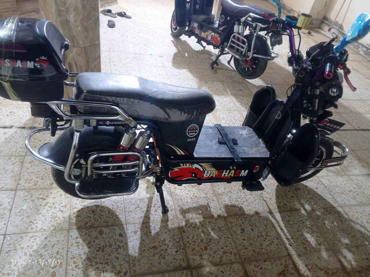 يعود النعيمي من جديد ماطور هيوشه 25  سته باتري بطاريات عل فحص كهربائيات شغاله ملف كفاله وعقل كفاله كشر كفاله يرهم مراوس ويرهم بيع السعر 550 وبي مجال 
للطيبين وبيع نقد وقسط حسب لاتفاق  رقم الهاتف ***********
