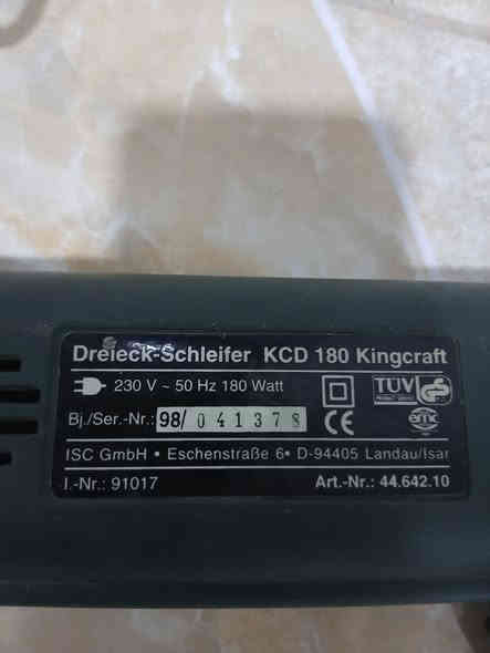 صنفره كهربائيه الماني اصلي مستخدم نظيف واتساب ***********
