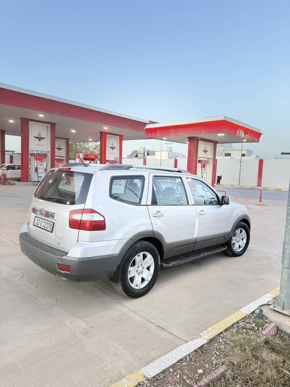 كيا موهافي موديل 2009 اللون سلفر محرك 6 سلندر سبعه راكب  فول مواصفات كهرباء كرسي السايق فتحة وبصمه فور فويل السيارة جاهزه مابيه اي نقص المحرك كير شرط  درجه اولى  بيه فقط باب خلفي شويه صبغ  بالسونار جاهزه من كلشي مابيه اي نقص رقم اربيل دولي جديد مكان السيارة كركوك داخل مدينه  السعر116ورقه بيه مجال 
اخوان اني مكلف بالنشر خابر صاحب السياره 
***********
