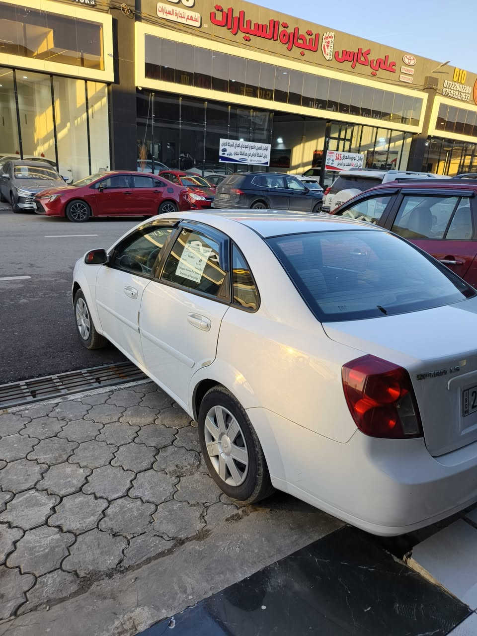 اوبترا للبيع 2010كير مال كصة جديد ضررها داير بارد او باب السايق بارد بي شي قليل  وبيها بارد بالصندوك 88السعر *********** بدون دواخل
