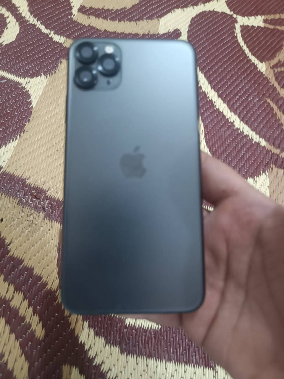 ايفون 11 برو ماكس ذاكره 256 فقط بطاريه مبدل بطاريته 100 بدون ملحقات سعره 325 شراي يتصل فقط اتصال***********
