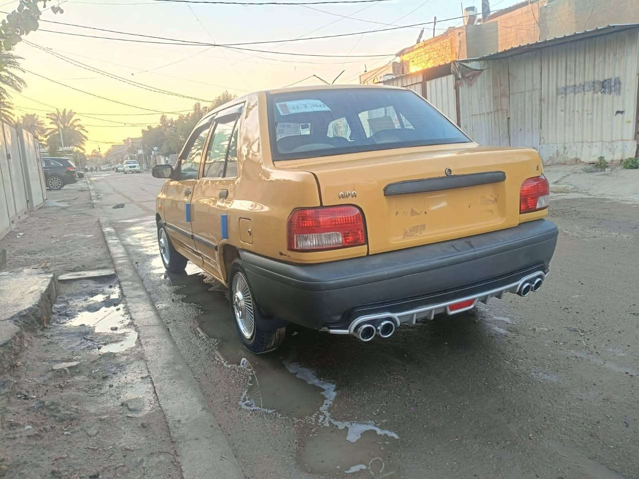 سايبه ٢٠١٥ محرك وكير مكفولات تخم تاير جديد شواصي حلوات بيها بس واحد مصلح بيها ظربه بل جاملغ الخلفي ومصبوغ رقم انكليزي باقي عل استلام تحويل ثاني يوم السعر ٣١ وبيها مجال مكان السياره الشعب حي اور
***********
***********
