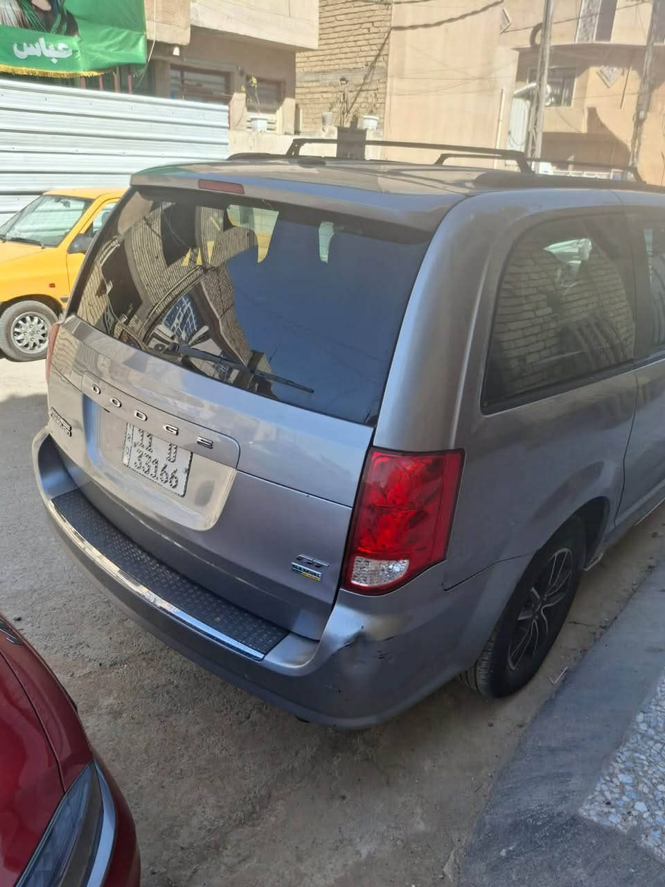 سلام عليكم

للبيع دوج كرفان 2018 gt

حادثه جاملغ وبنيد وبيه طخطخات بسيطة ترجع بارد

مواصفات : السيارة بصمه تشتغيل عن بعد

كشنات جلد وبلع  ، ابواب كهرباء صندوق ،كهرباء 6 جام كهرباء ، تحكمات بالستيرن ، مثبت سرعة ، مانع انزلاق ، ، 3 قطع تبريد ، شاشه كامره  ، كشنات تدفئه ، استيرن تدفئه

محرك v6  3600

ماشيه 149الف

السياره جاهزه من كلشي

مكان السياره بغداد السيدية السعر 155$وبيه مجال بسيط

***********
