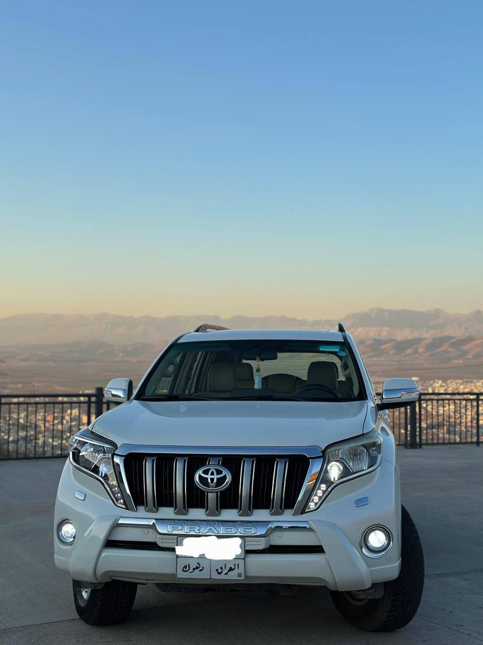 السلام عليكم
للبيع فقط برادو 2014
خليجي
٦ سلندر 4.0
مواصفات VX فول
ماشيه ١٣١ الف حقيقي
ضررها الصندوك تعديل بارد والاطار الي بالصندوك مبدل 
وتعديل بارد الجاملغ الامامي الايمن وتكحيل بسيط 
عداهن السيارة كامله ونظيفة شرط وفول مواصفات 

المواصفات : 

. تشغيل بصمة 

. بصمة دخول 

. حساسات امامي خلفي 

. كاميرا خلفية 

. تبريد وتسخين مقاعد امامية 

. كشنات جلد 

. مري كهربائية تنطوي 

. سقف سلايد 

. تحكم ستيرن 

. اضوية داخلية بالابواب 

. ثلاجة 

. الكشنات الامامية كهرباء 

. كشنات الصف الثالث هم كهربائية 

. تبريد منفصل 

. تبريد حتى للكشنات الصف الثالث هم موجود
. بعد بيها مواصفات

السعر ٣١٥ وعليها غرامة ١٢ ورقة تنزل من السعر عدا الغرامة مجال بسيط موجود للشراي يتدلل  
بيع فقط بدون مراوس 

السيارة رقمها دهوك
و المكان زاخو 

موجود واتس اب 
***********
