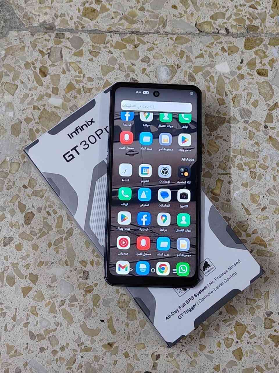 جهاز GT30برو.. ذاكرة512رام 12.. جهاز غني عن التعريف بوبجي 120افريم ما مفتوح بدون غراض جهاز فقط.. السعر 200مكان موصل الايمن بل جديده.. ***********.
