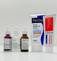 روتين علاج الحبوب • PanOxyl • مقشر AHA/BHA