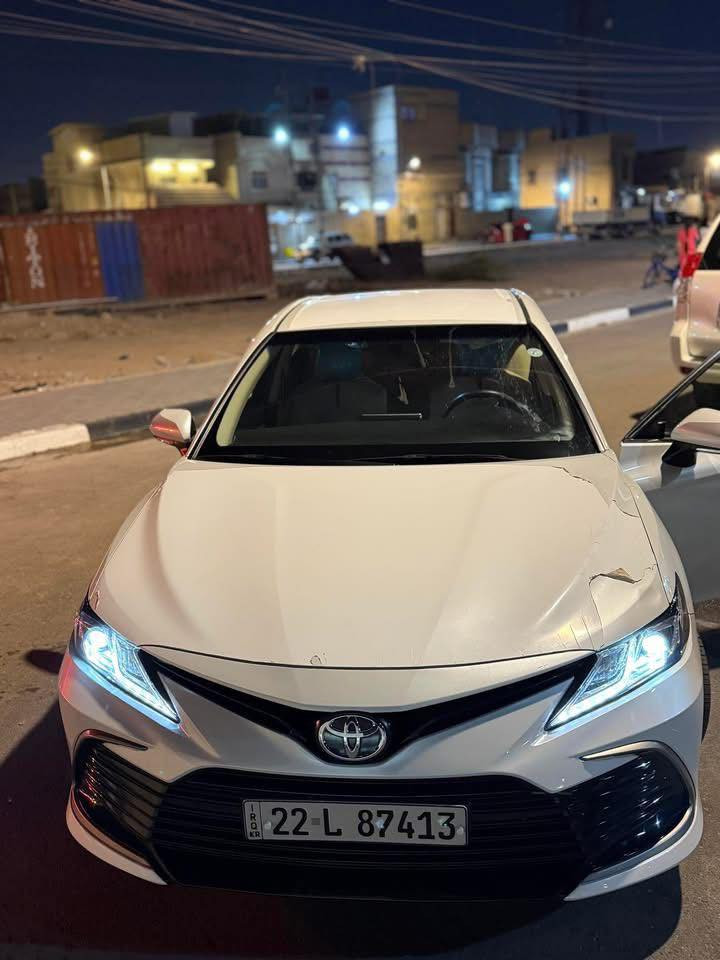 سلام عليكم تيوتا كامري خليجي 2023 وكالة شركة ازاد فئة الستاندر LE أبيض صدفي السعر 245  *********** المكان البصرة الجمعيات قرب ساحة الصلاة رقم أربيل السيارة سنوية 2029 السيارة مكفولة كفالة عامة

