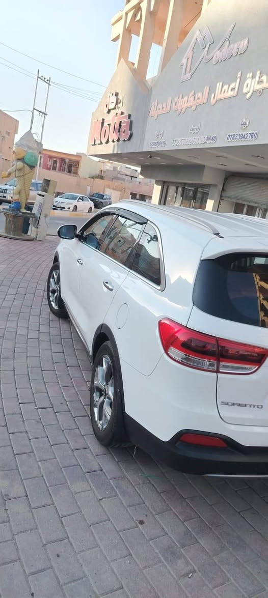 كيا سورنتو موديل 2015 شكل 2016 وارد خليجي
رقم بغداد وارد خليجي 
موقع السيارة الانبار الرمادي
مكفولة ويوجد سونار اصلي للسيارة
دخول ذكي وبصمة كشنات جلد
مواصفات السورنتو المعروفة
رقم صاحب ســـيـارة :: ***********
