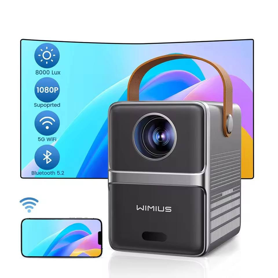 WIMIUS P61
مع TVBOX أندرويد 

هذا جهاز عرض فيديو محمول من طراز WiMiUS P61، يتميز بتصميم صغير مزود بمقبض جلدي لسهولة الحمل.يدعم الجهاز تقنيات اتصال لاسلكية متقدمة بما في ذلك واي فاي 5G وبلوتوث للاتصال بالهواتف الذكية ومكبرات الصوت.يوفر دقة عرض Full HD 1080P مع ميزة التركيز الكهربائي الذكي لتحسين جودة الصورة.يمكن للجهاز عرض شاشة يصل حجمها إلى 300 بوصة، مما يجعله مناسبًا لتجربة السينما المنزلية
أطلب السعر يجيك  مباشرة


**إذا كنت صاحب هذا الإعلان وتريد حذفه لأي سبب، رجاءا أرسل رسالة إلى الدعم الفني**
