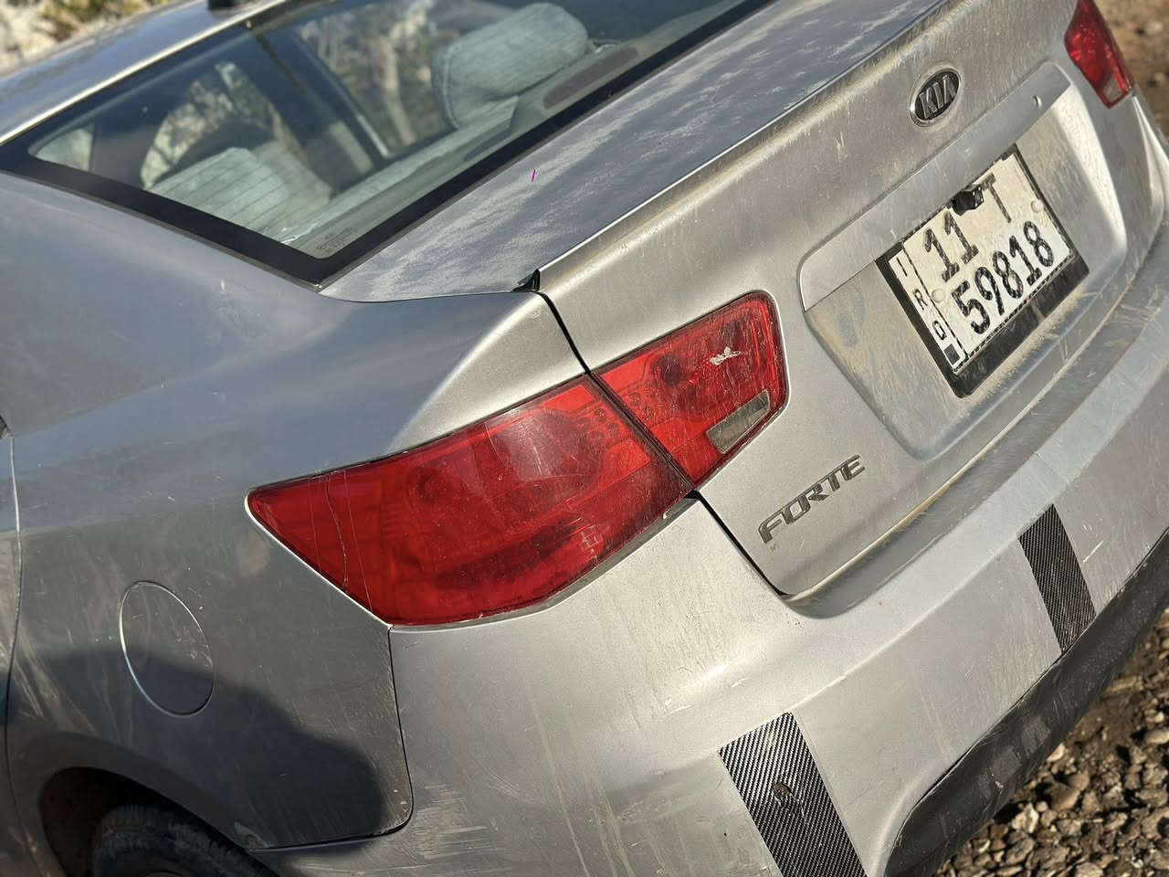 كيا فورتي 2010 رقم بغداد صدر امامي خلفي مكينه دوش امريكي سياره تخم تاير
ب اسمي سياره جاهزه من كلشي  صبغ احزام 
سعر 83 
 بيه مجال شي قليل 
*********** 
***********
