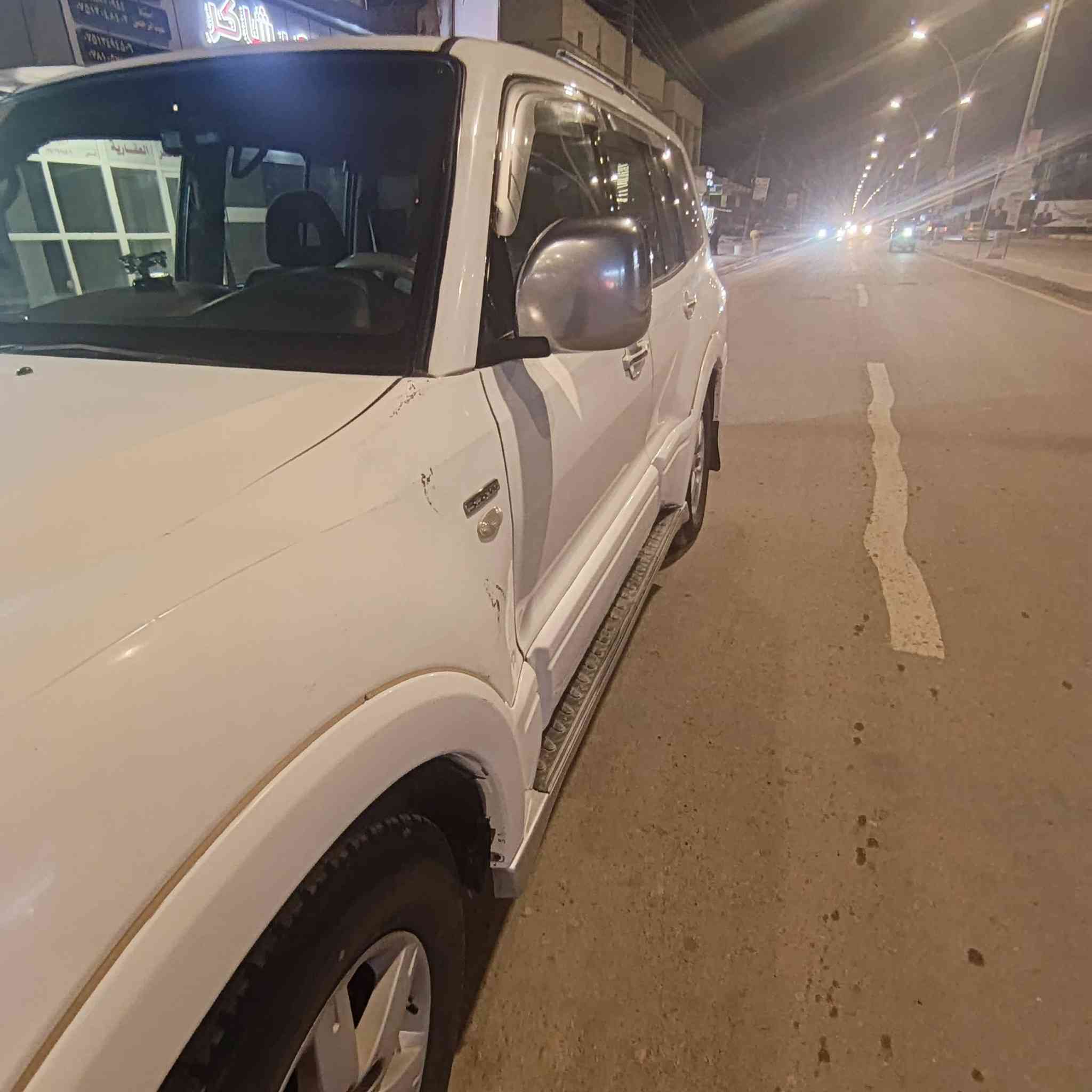 السلام وعليكم باجيرو للبيع 2007 مكينه 3000 تحويل مباشر السعر 95 وبيها مجال بسيط وذا اكو مراوس اراروس هم شعدك نزل العنوان بغداد الطارمية ‏‪***********‬‏
