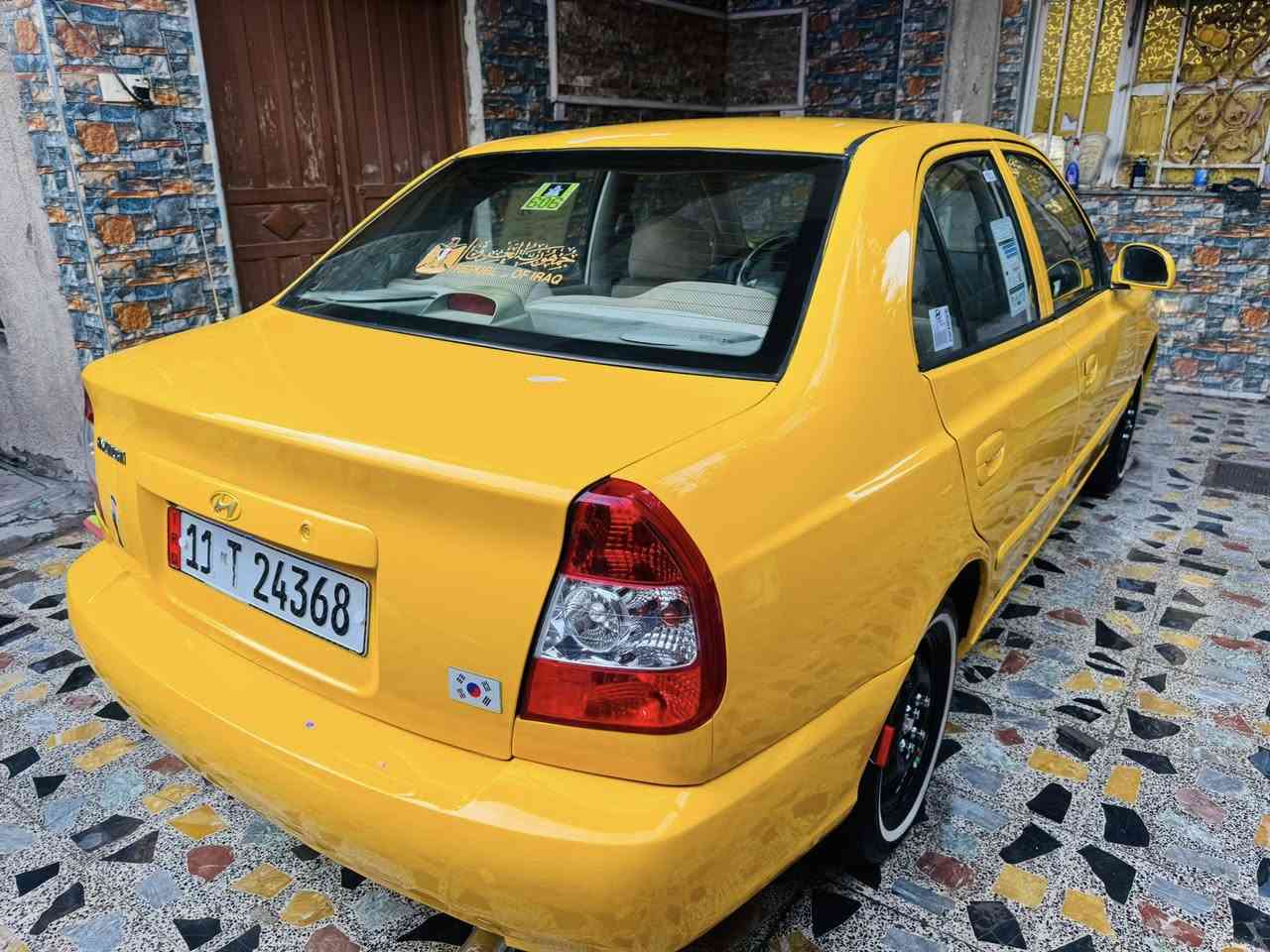 هونداي فيرنا موديل 2009 السعر 69
خليجي بدون حادث 
مكينة كير صدر تبريد حدادية منضومة غاز 
شاشة كامرة 
جام كهربائي رقم بغداد 11 مصفرة 
مكاني بغداد الحبيبية الاتصال على الرقم 
***********
