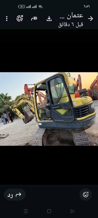 حفاره هوندي • حجم ٥٥ • موديل ٢٠١١