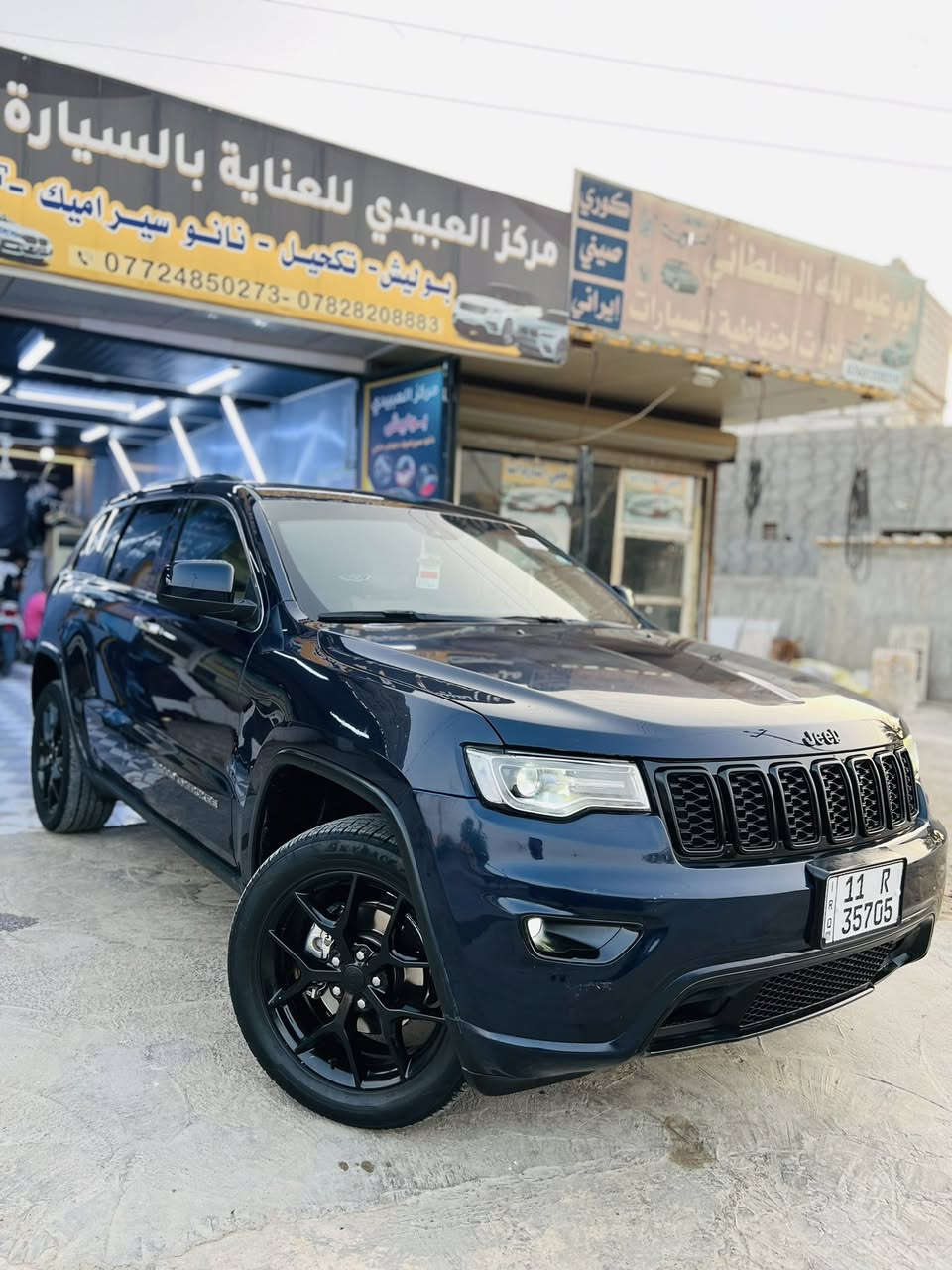 سلام عليكم جيب 2017 للبيع امريكي لون مميز 💙
رقم بغداد بسمي سنويه 2028 سياره جديده معنا كلمه 
ماشيه 108حقيقي فقط دواخل جلد كريمي حادث جاملغ وبنيد بدون دواخل مكاني بابل سعر 190 
رقم الهاتف ‭0789 105 5225‬
