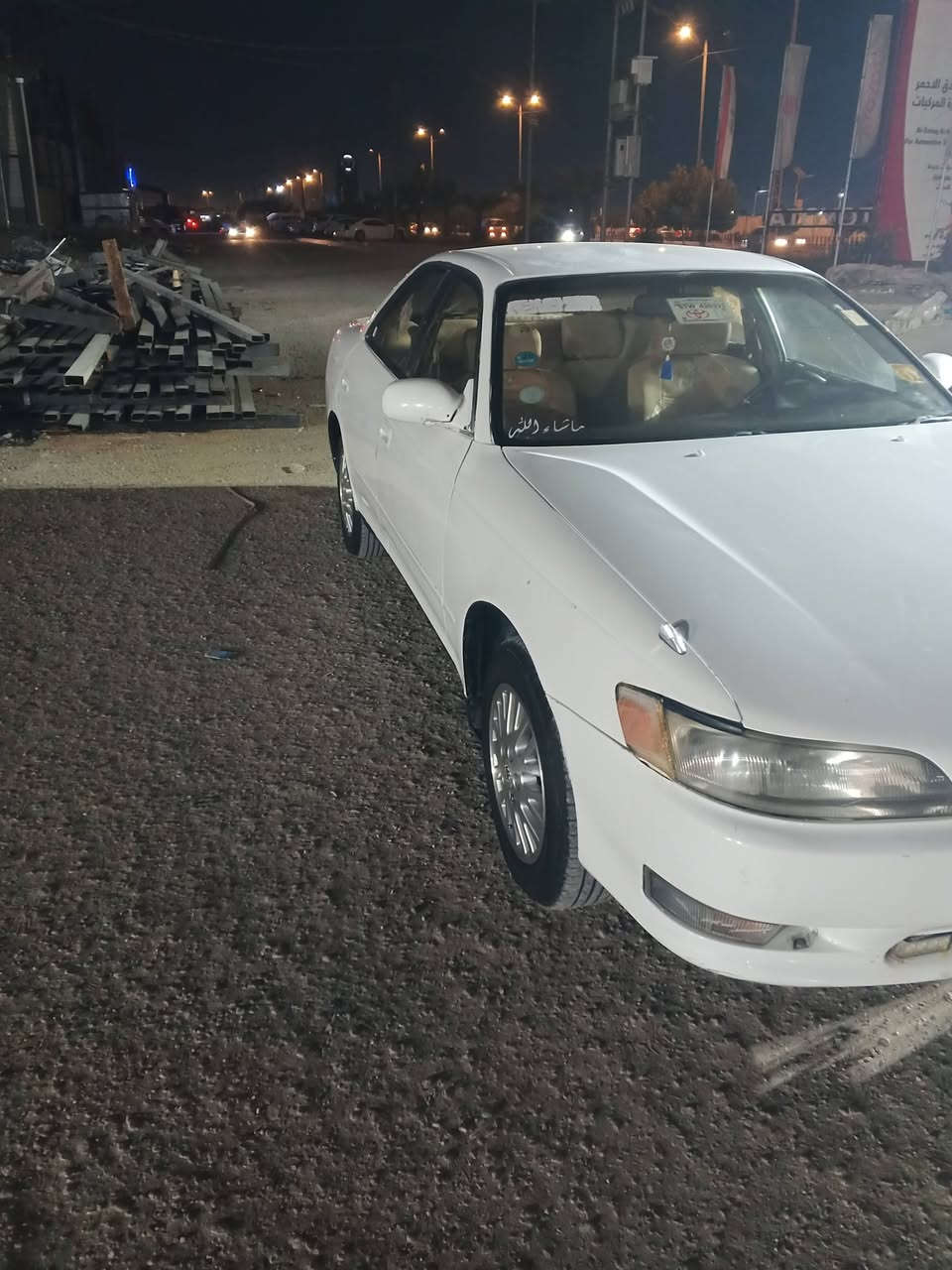 سلام عليكم مارك نفخ للبيع كفاله عامه مصبوغه جماليه مكينه 2ونص  حداديه تخم تاير سياره جاهزه رقم بابل السعر 60وبيه  مجال مكاني نجف  حي النداء ***********
