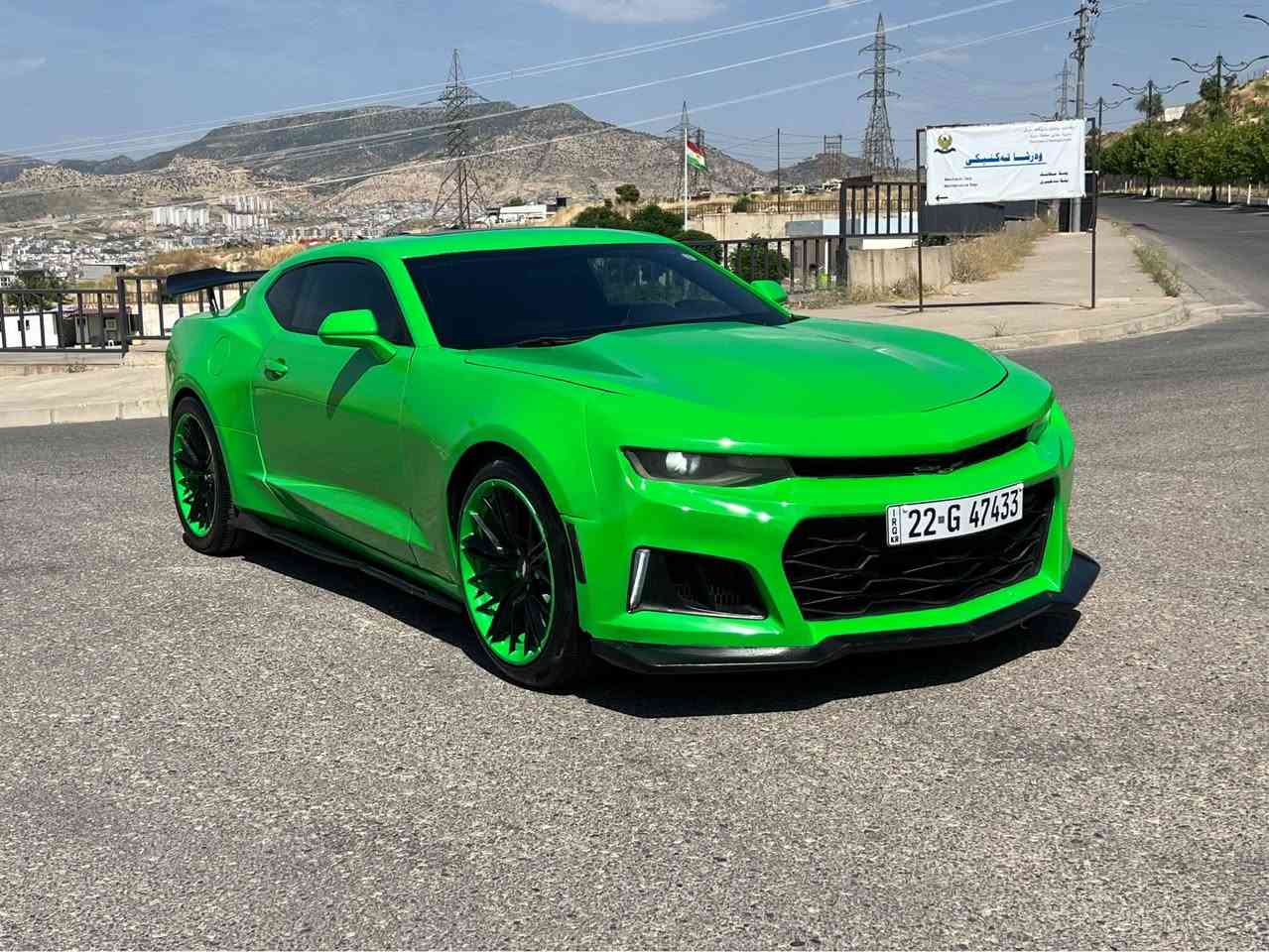 CAMARO 2017 V6 3600 1/1

السعر 115. او مراوس حسب القناعه
***********
نسخة الفيفتي FIFTY 
كمارو لون مميزن بلادي💚
سياره بسمي تحويل وكال شرط
سنوية هزه جديد لحد 31
كير محرك كهربيات كلها شوط
ماشيه 64 الف ميل  
اربع وضعيات قيادة 
بصمة و سلايد تشغيل وأبواب 
تشغيل عن بعد 
تبريد ثلج كشن تفئه و تبريد
شاشة + كار بلي + اندرويد اوتو 
كامره دوارة
تحكم ستيرن كامل 
شفتات كير ورة الستيرن 
كير 8 نمر مكفول اوتو +.
تاير تو سايز 
محدث كورفيت 
صبغ حزام بدون اي دواخل صور حادث موجد 
(***********) واتس موجد 
السعر 115. او مراوس حسب القناعه دهوك, العراق
