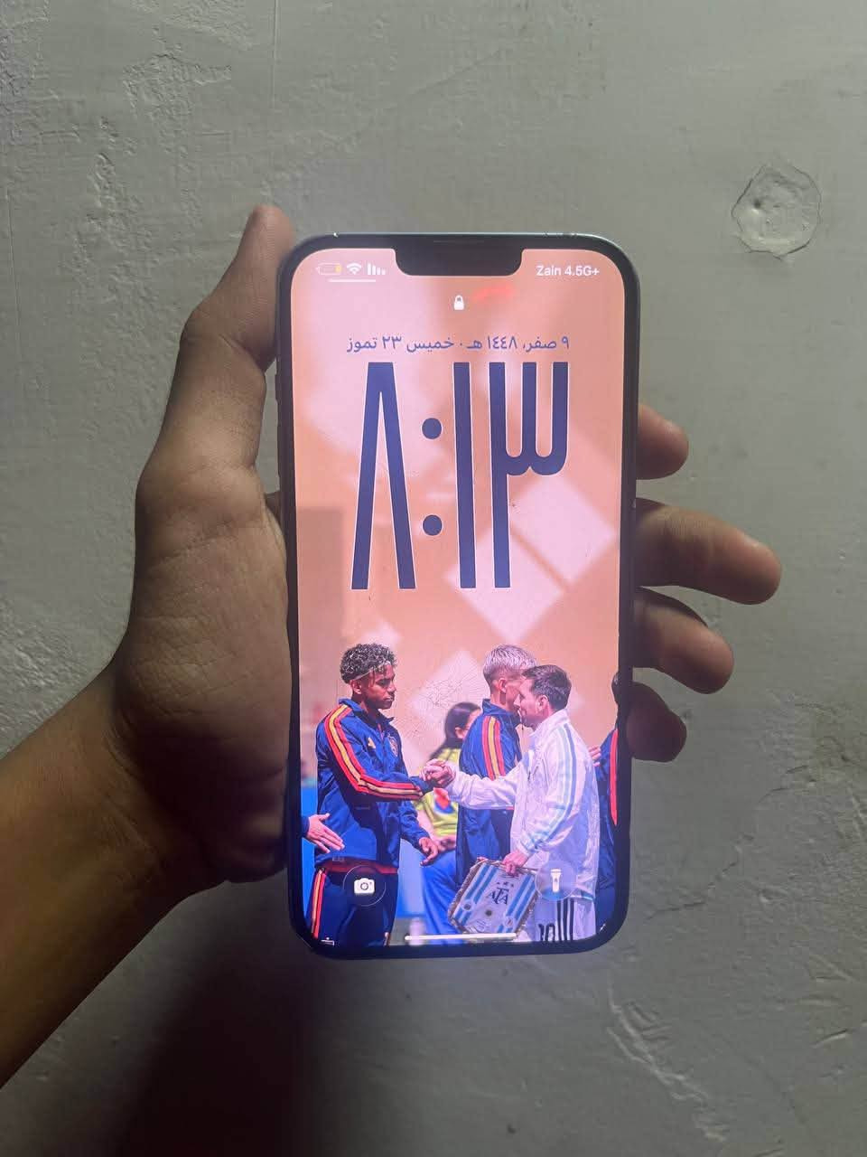 آيفون ١٤ بلص جهاز  ابد ممفتوح وما داخل تصليح بطارية ٨٨ بلادية ذاكرتة ٢٥٦ ضهر مكسور وفطر بلكلاس الخارجي جهاز نموذج M اصلي سعر ٤٧٠  وبي مجال  عنوان كوفة رقم ***********
