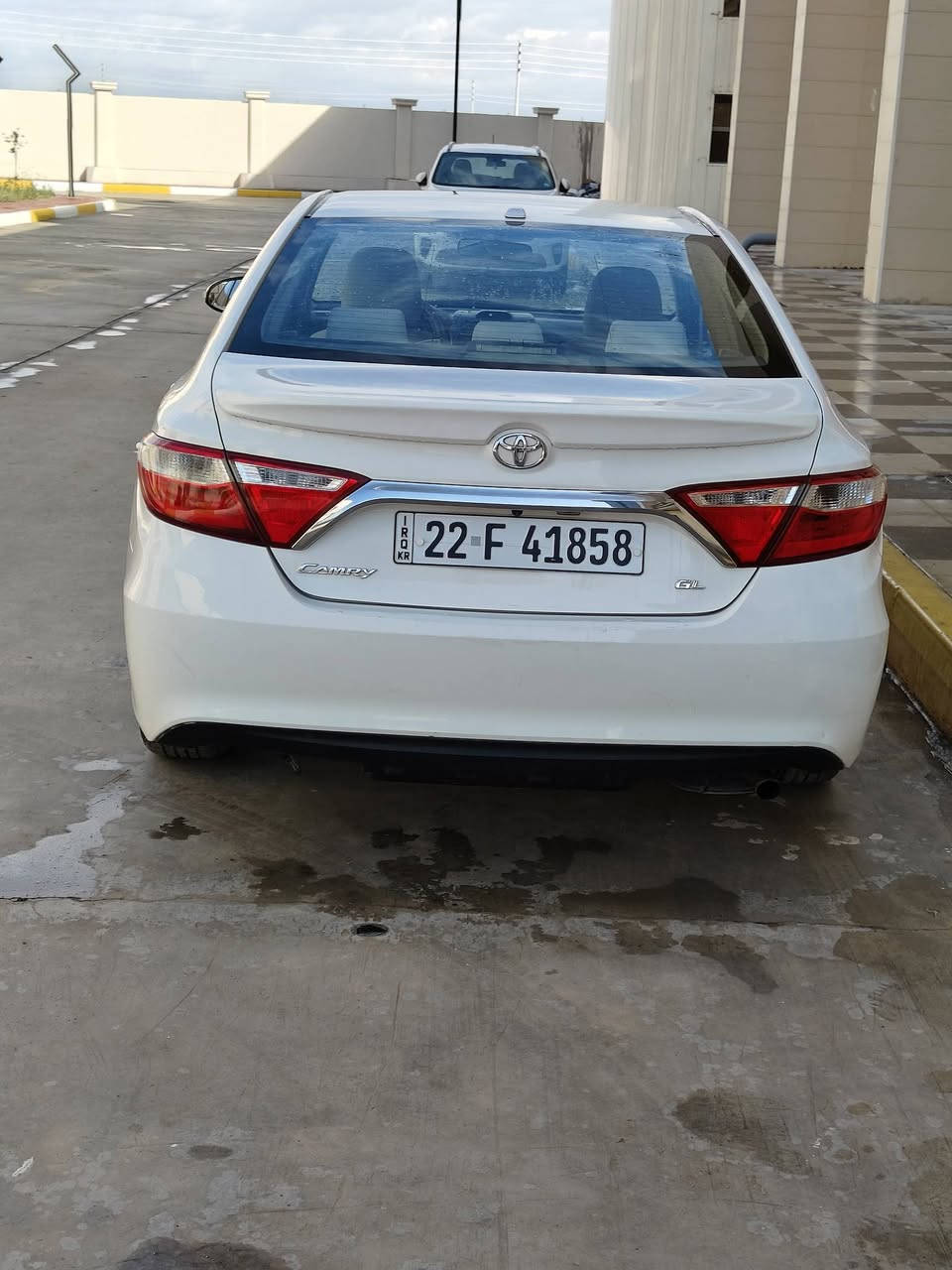 كامري خليجي GL موديل 2016 ماشية 102 بدون ضرر السعر 175 العنوان ديالى بعقوبة ***********
