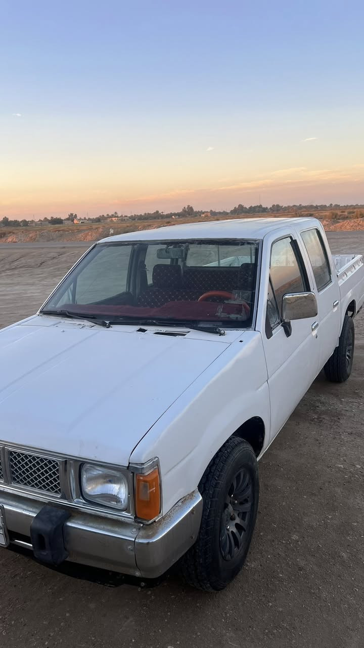 السلام عليكم
بيكم نيسان موديل 1991
سياره مكفوله كير واكسن مكينه 2400 جاهزه
حداديه جديده 
تخم تايرات جدد 
سياره معمره بس لكاط خياس ومصبوغه عام
رقم ذي قار سنويه جاهزه ل 2027
السعر 45 وبيها مجال
مكان السياره ناصريه 
***********
