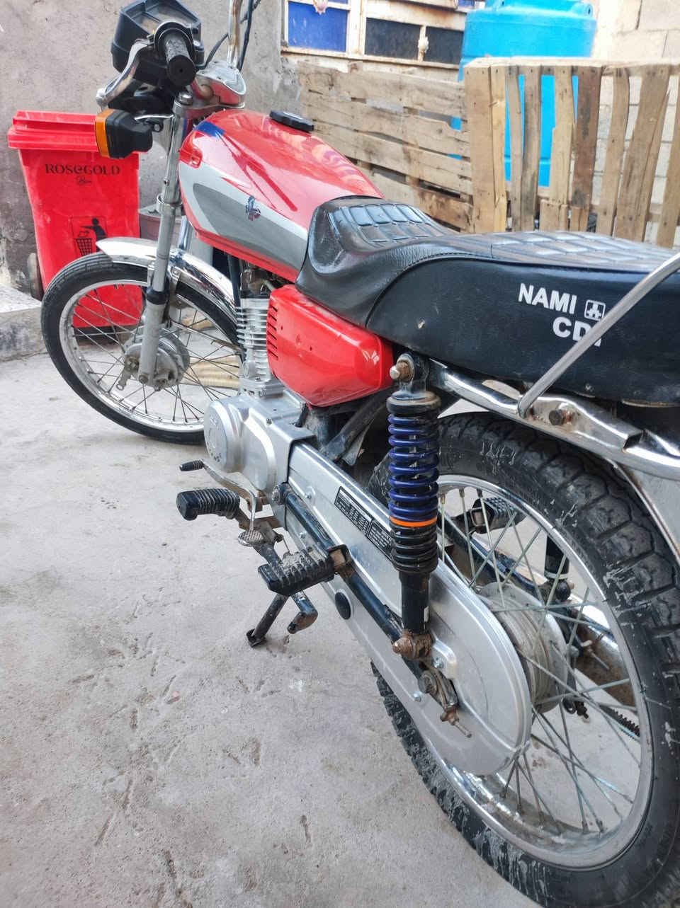 دراجه يراني للبيع بدون اوراق مكفوله 
***********
